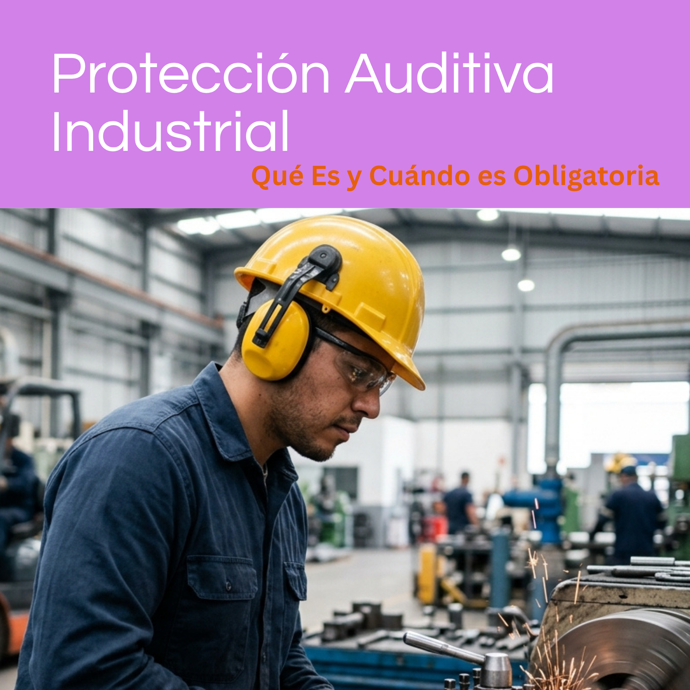 Protección Auditiva Industrial: Qué Es y Cuándo es Obligatoria