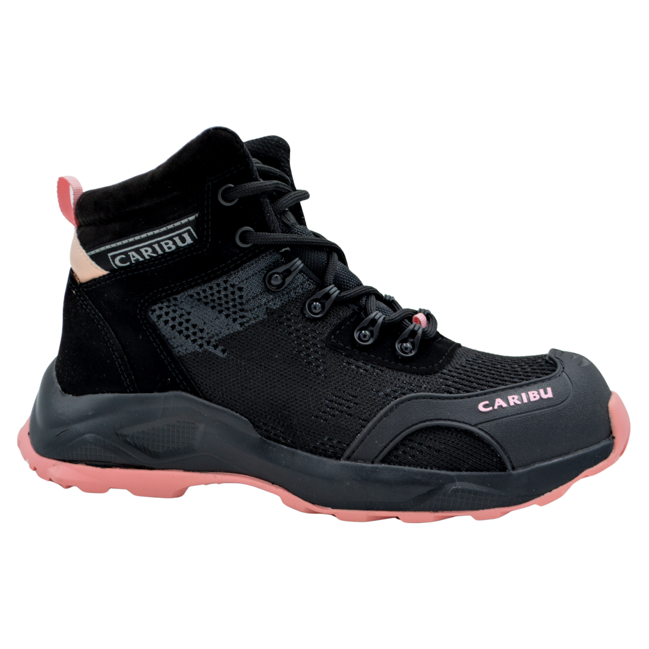 Borceguí Dieléctrico Caribu 952 Negro/Rosa