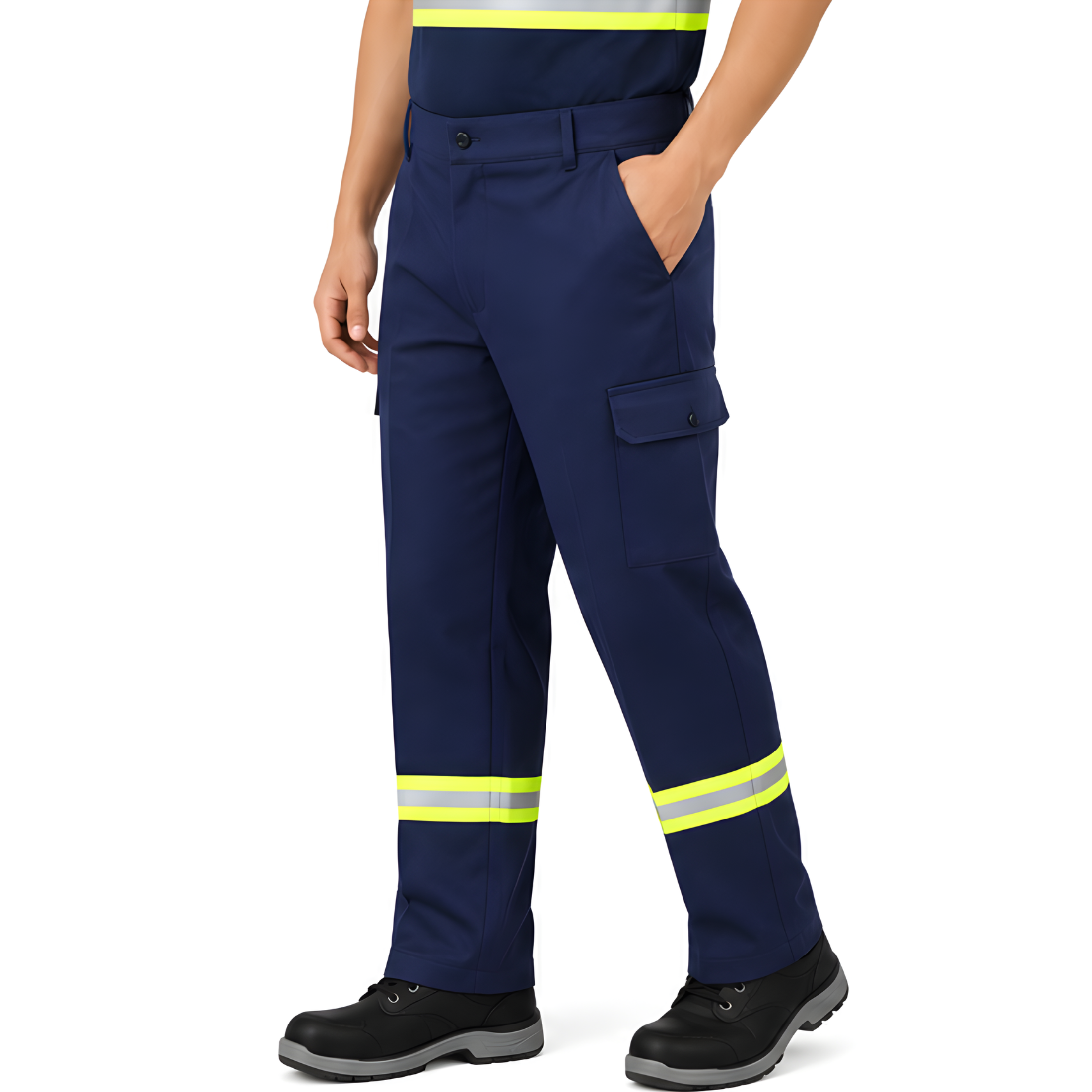 Pantalón Cargo de Alta Visibilidad  100% Algodón Providencia