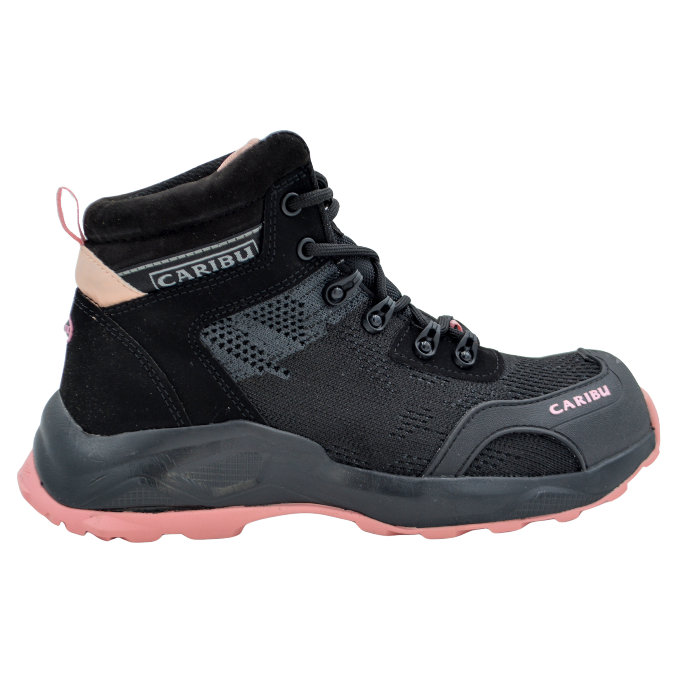 Borceguí Dieléctrico Caribu 952 Negro/Rosa