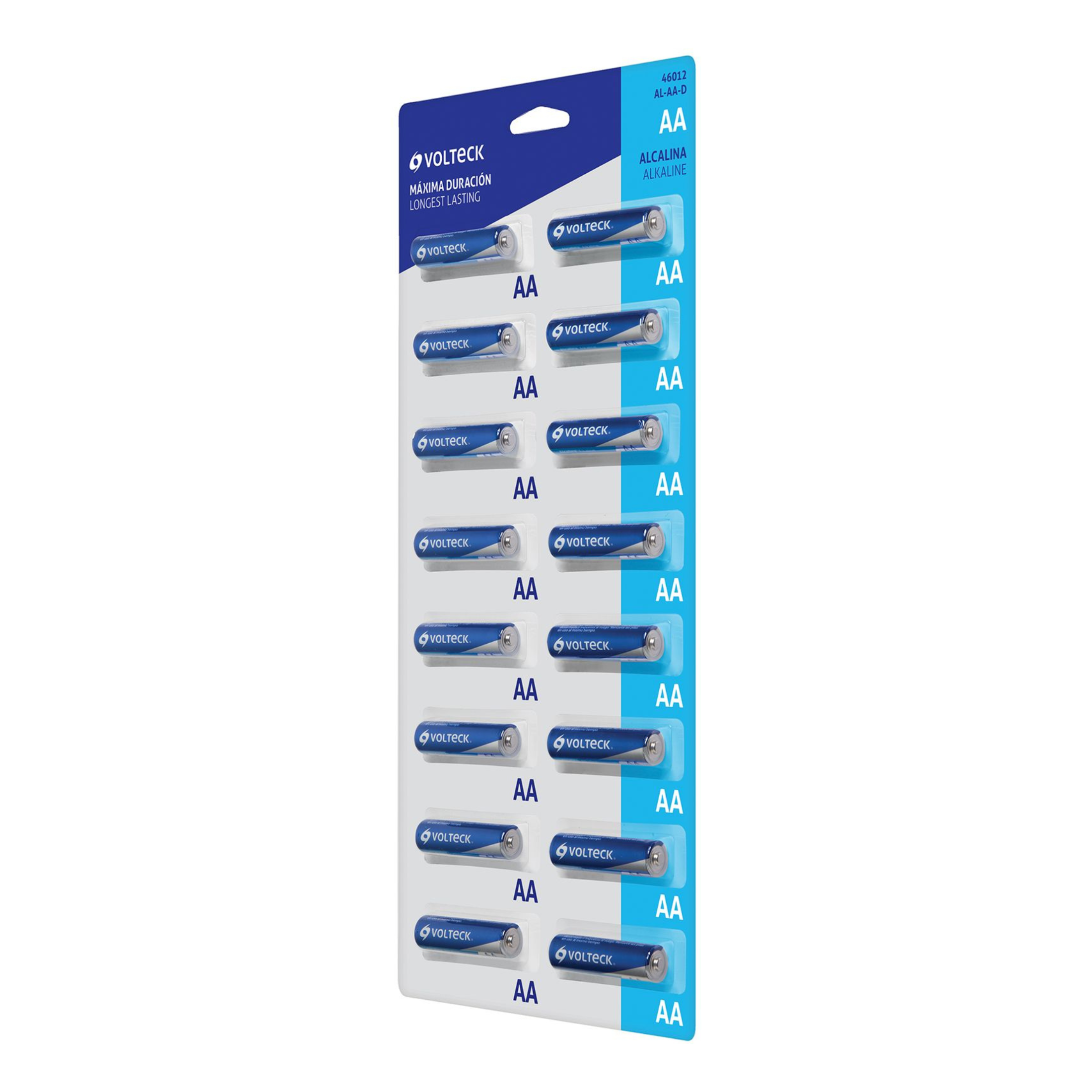 Pila Alcalina AA Volteck AL-AA-D 1.5 V Venta por pieza