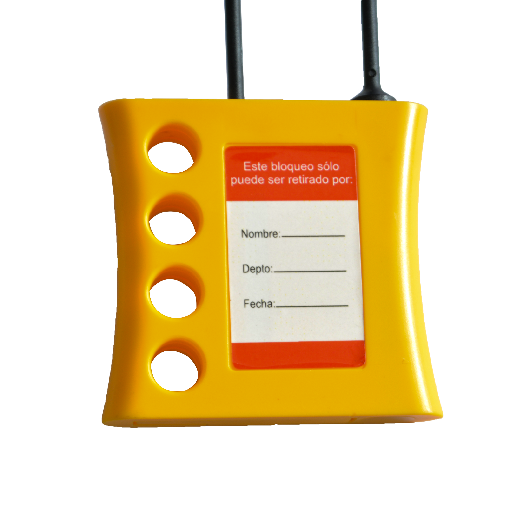Aldaba de Bloqueo con Etiqueta de Advertencia Safe Lock 2003