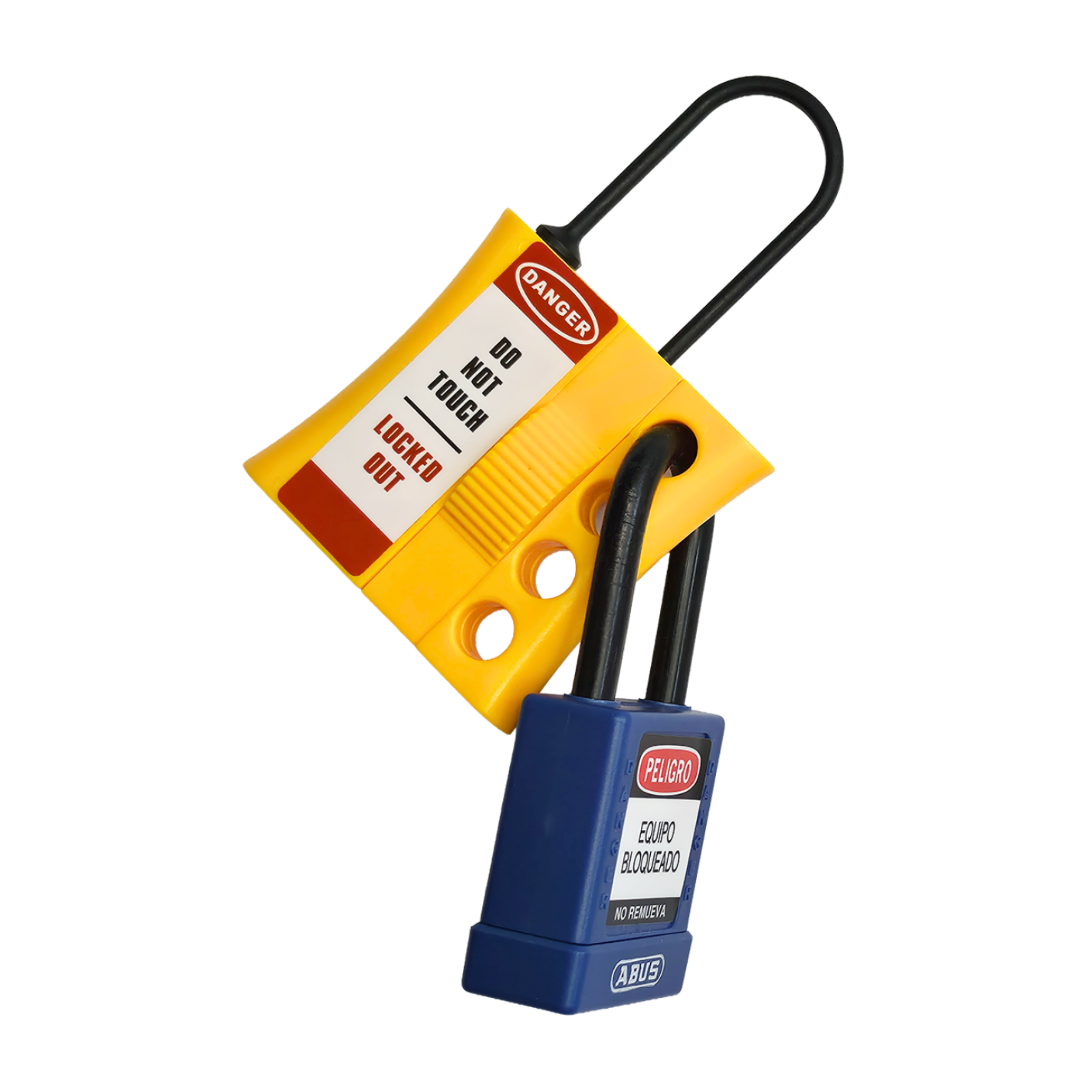 Aldaba de Bloqueo con Etiqueta de Advertencia Safe Lock 2003