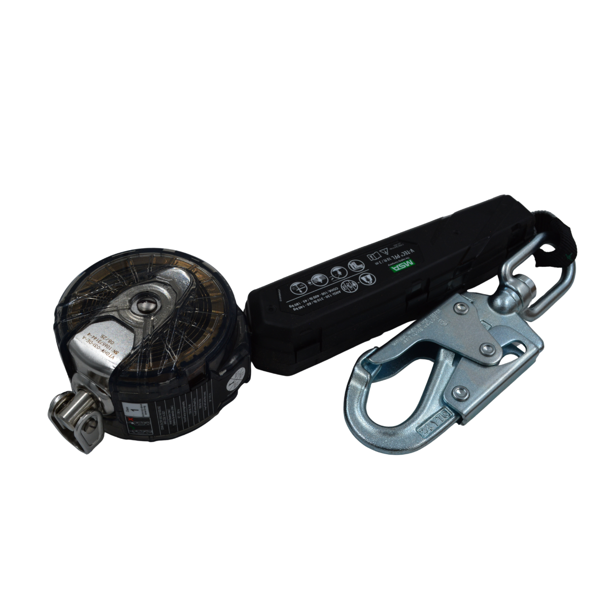Línea De Vida Autoretráctil  MSA safety 3 m 10 pies  V-TEC SRL (VTOHW-031-DE-A)