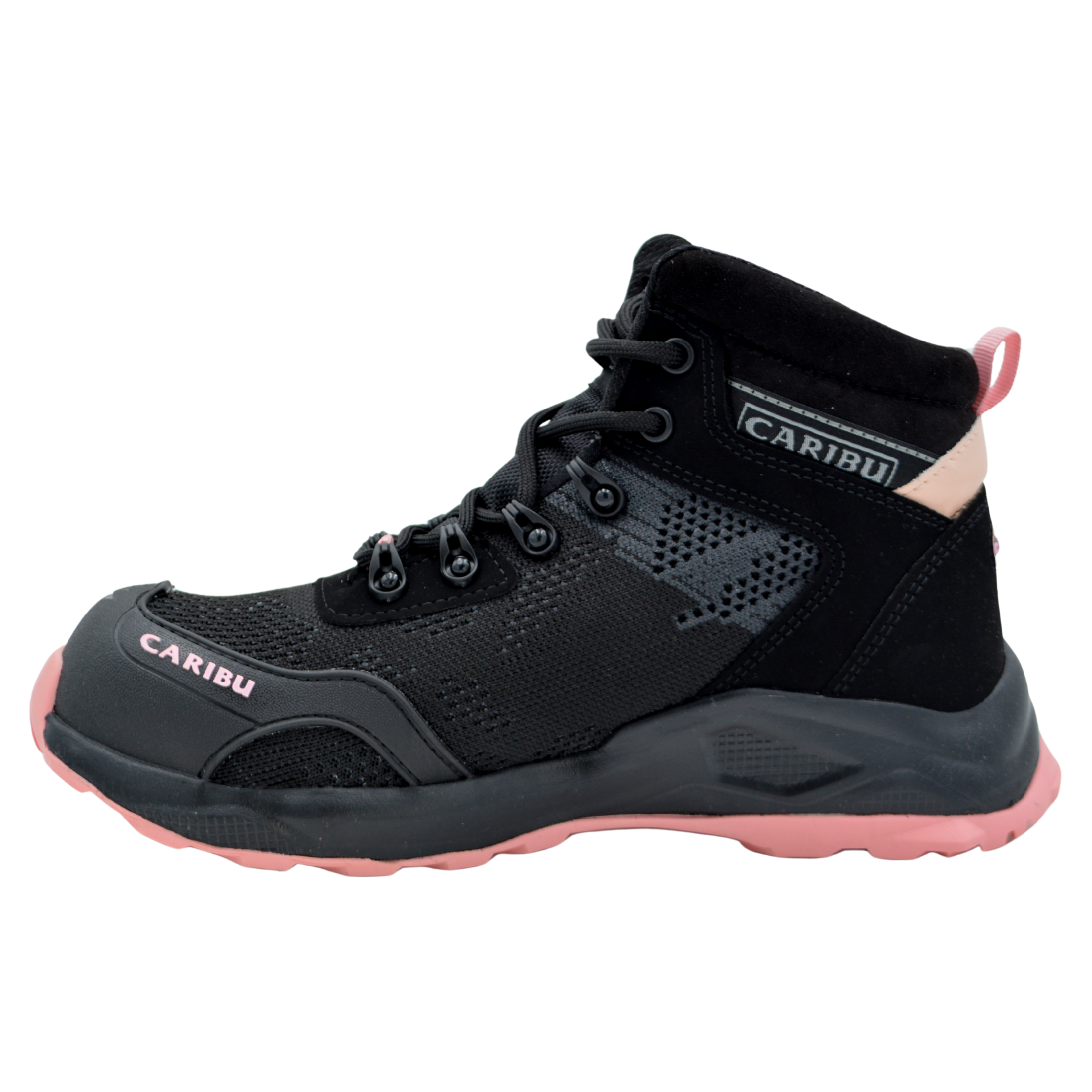 Borceguí Dieléctrico Caribu 952 Negro/Rosa