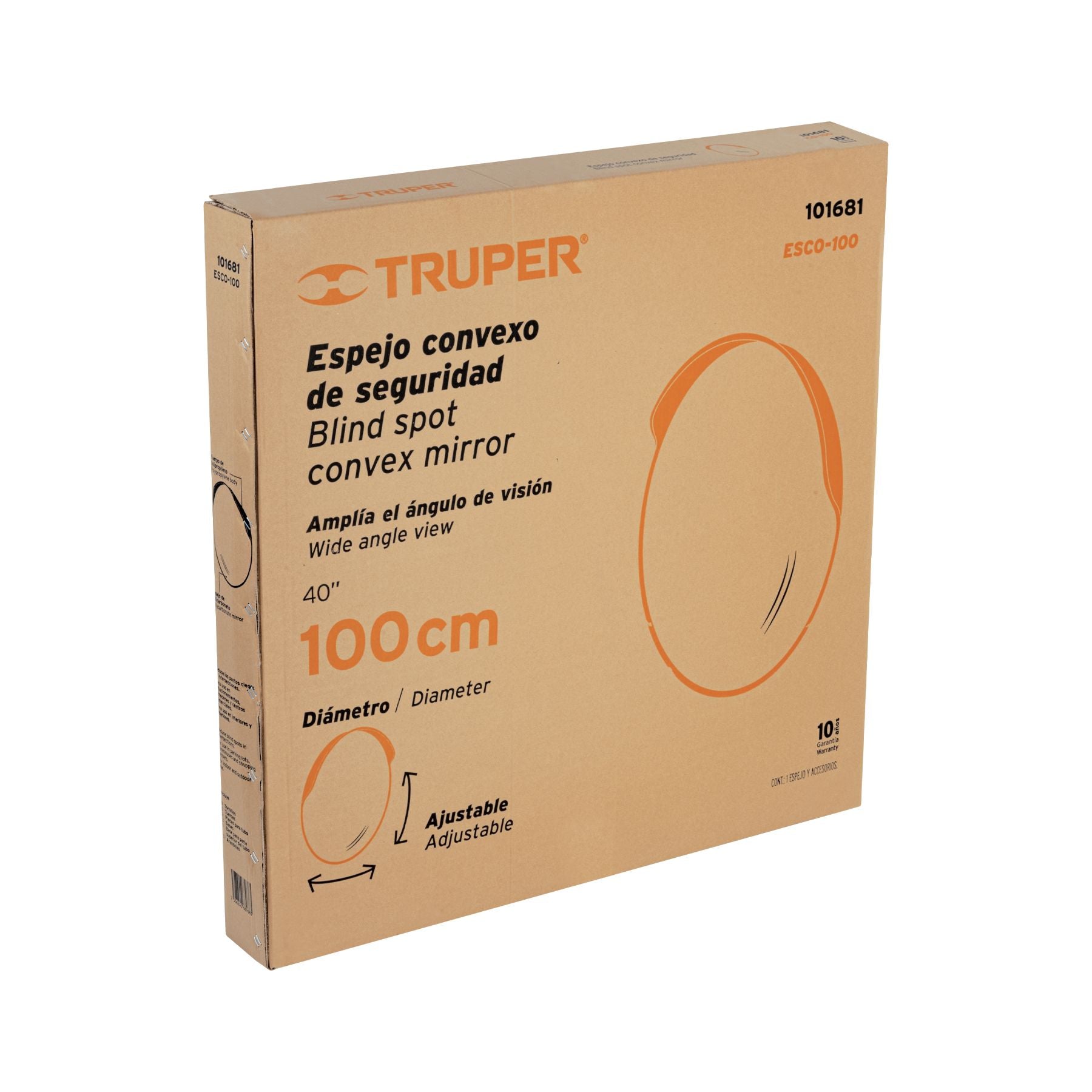 Espejo Convexo Truper ESCO-100