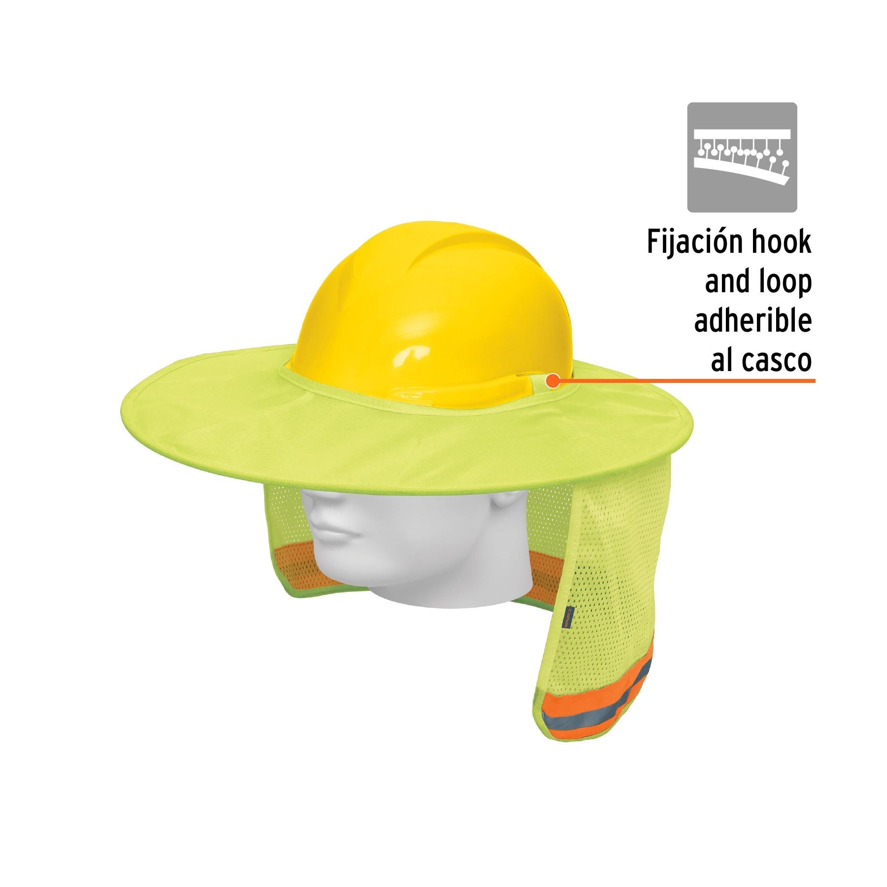 Cubrenucas para Casco Ala Ancha Truper 100354 / 100353