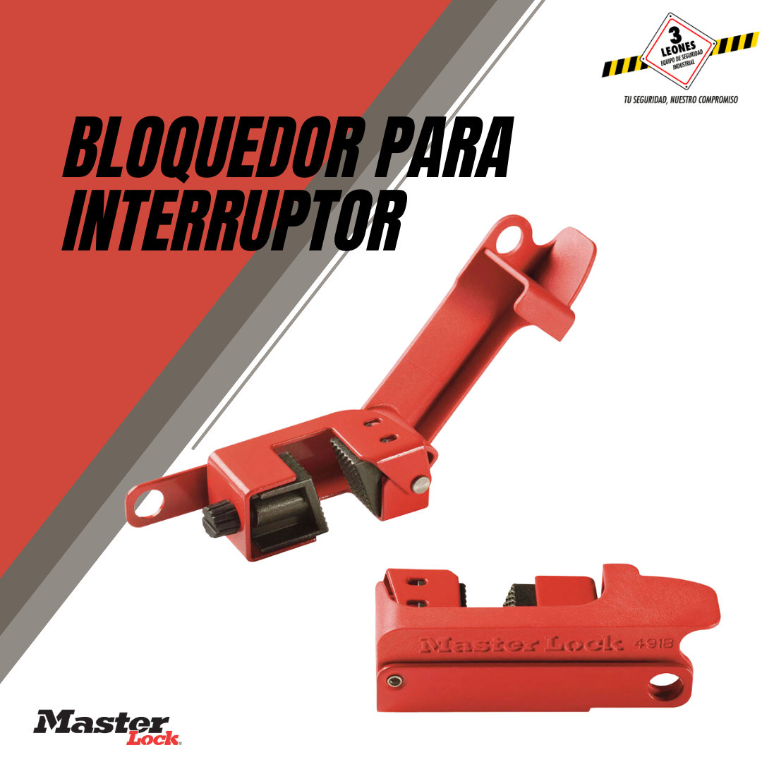 BLOQUEO DE BREAKER MASTER LOCK 491B